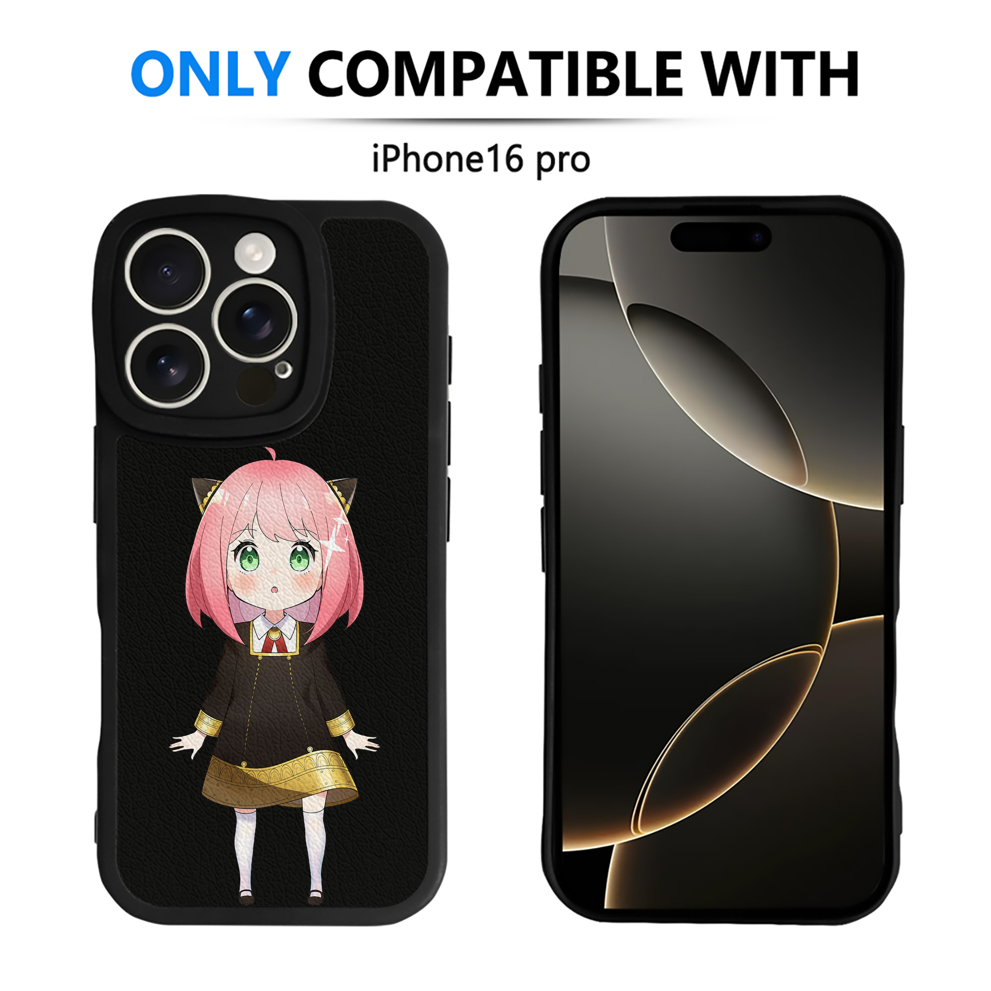 （画像用） SPY×FAMILY间谍家家酒 【iPhone 16シリーズ対応】シリコンスマホケース（レザー調） 材質：シリコン